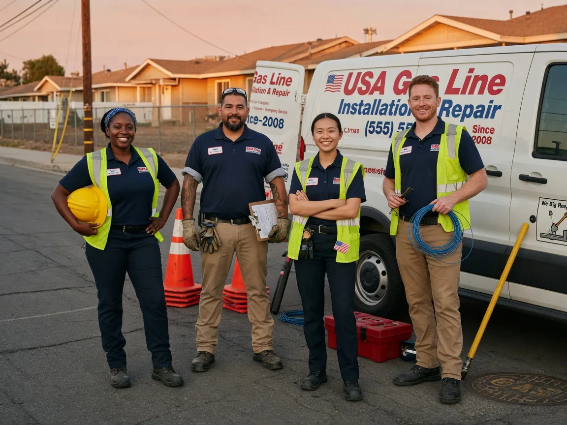 Gas Line Installation company in Arlington, IN